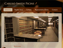 Tablet Screenshot of carusosmith.com